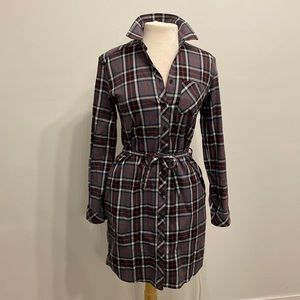 NEW Flannel Shirt Dress